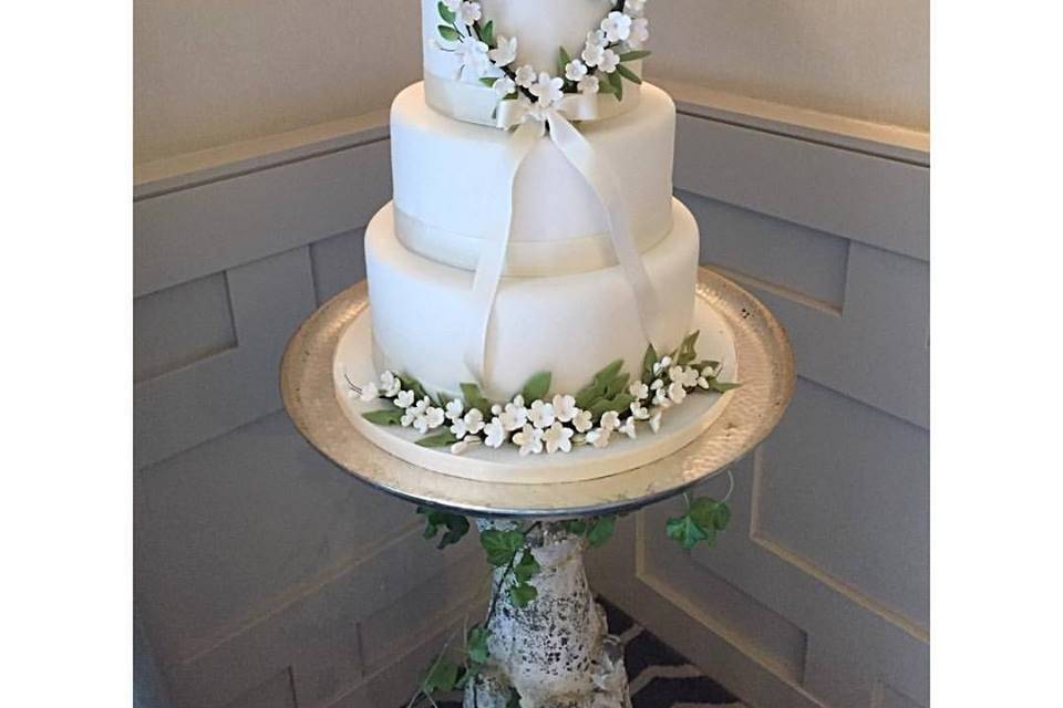 Blossom Heart wedding cake