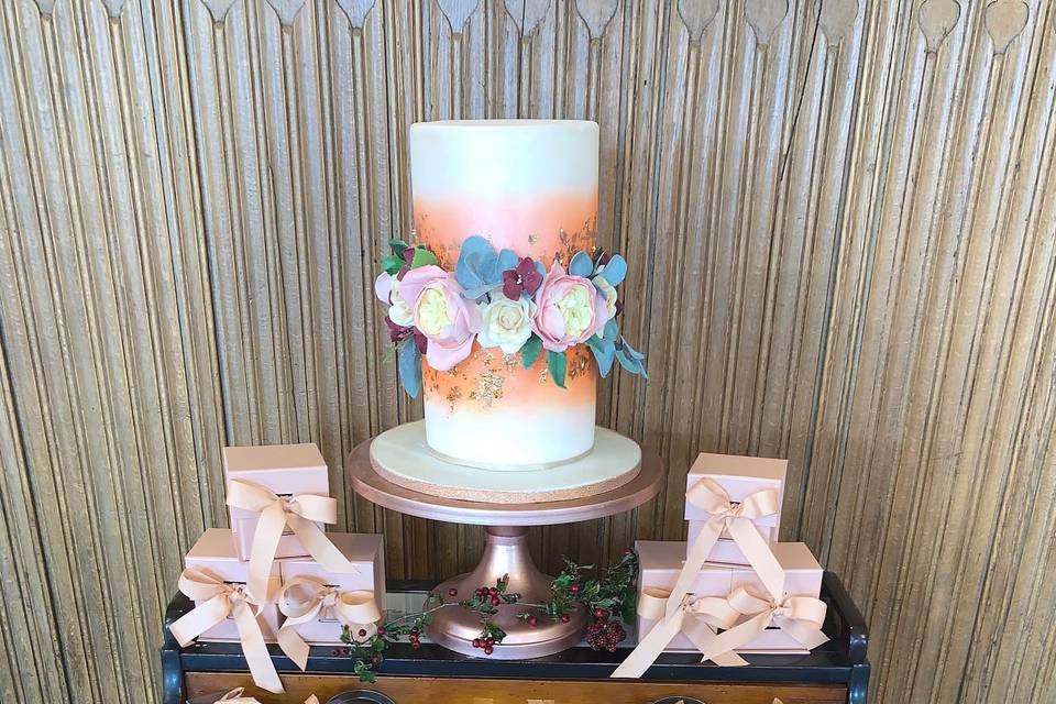 Ombre Dessert Table