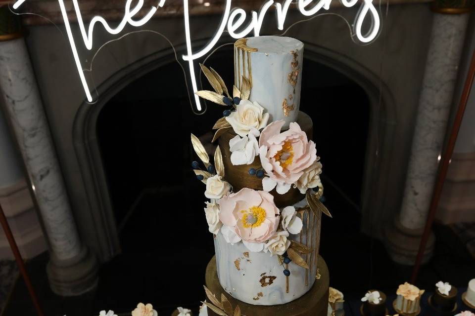 Vicki Decadent Wedding Cake