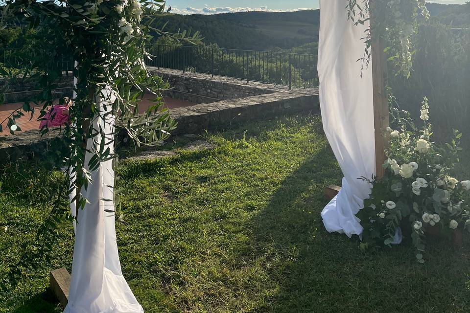 Flower arch