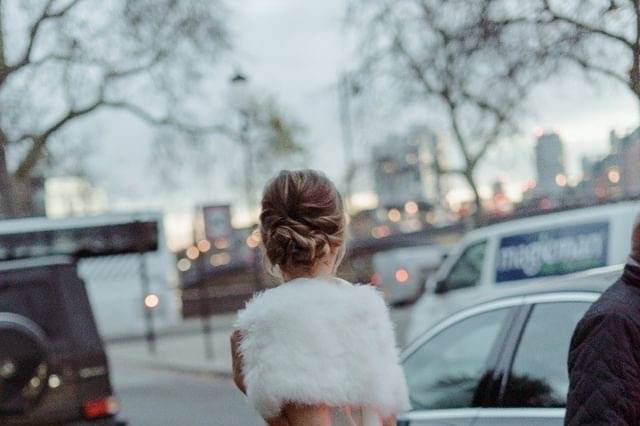 Stunning wedding hair