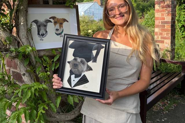 My first pet portraits