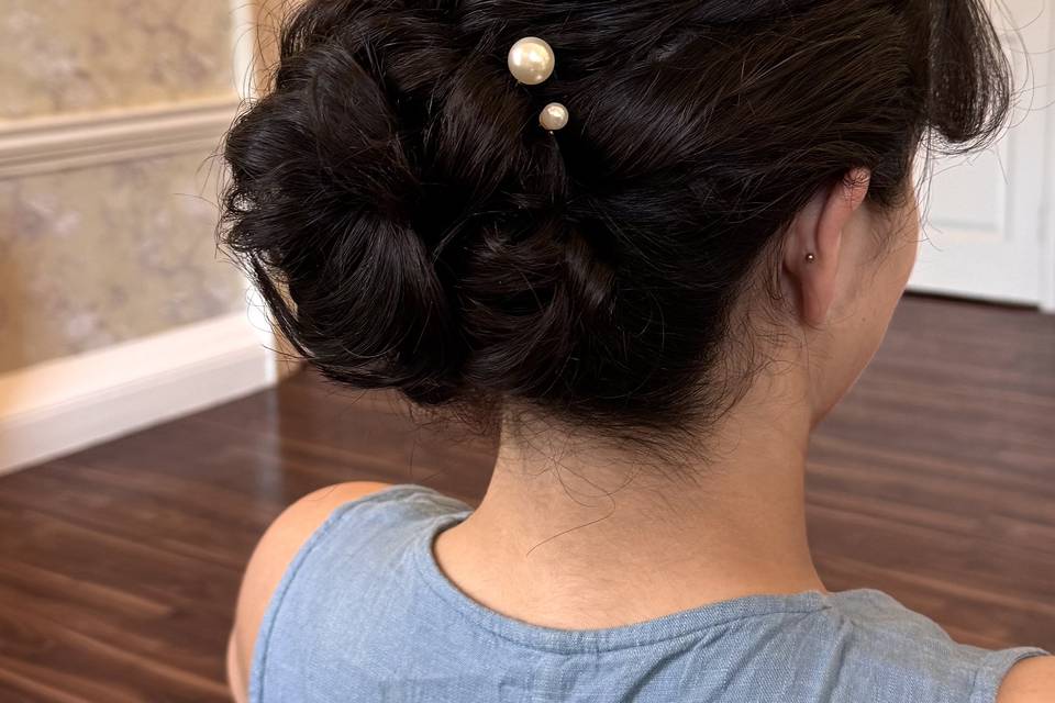 Textured bun