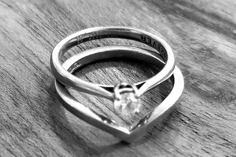 Rings symbolise eternity