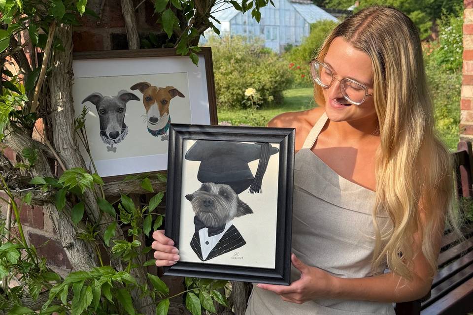 My first pet portraits