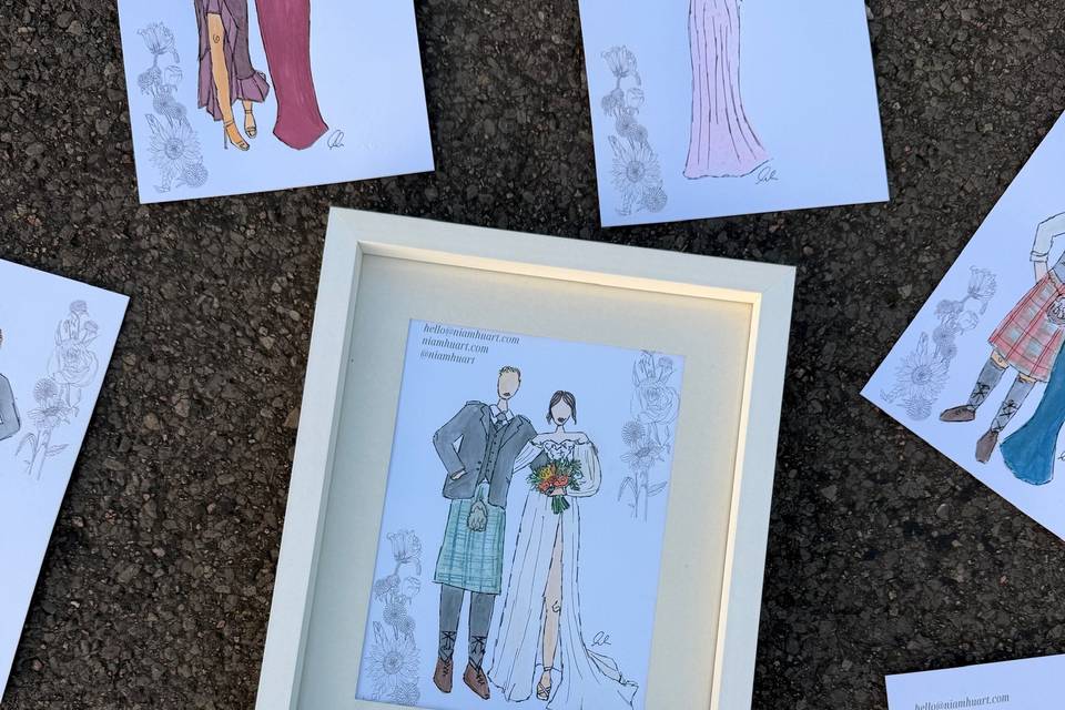 Live guest illustrations