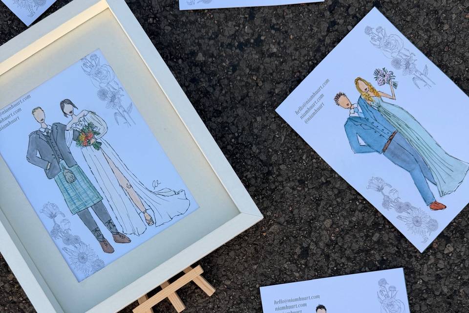 Live guest illustrations