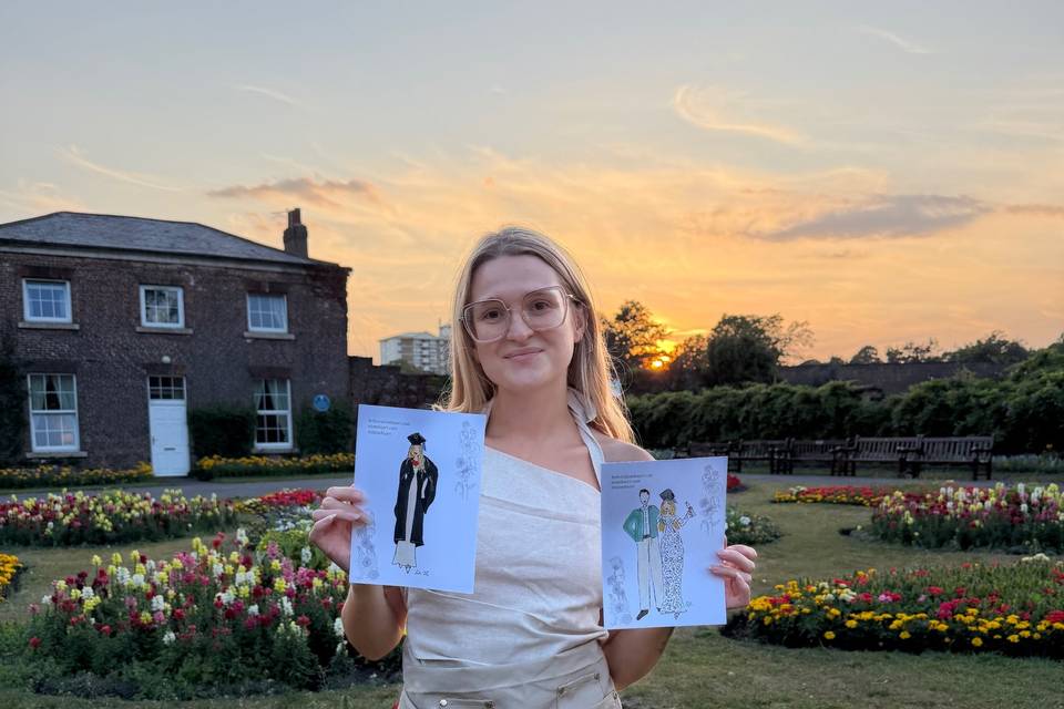 Graduation illustrations
