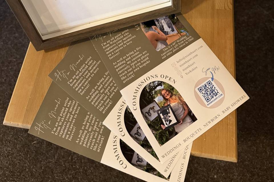 Close ups at a wedding fayre
