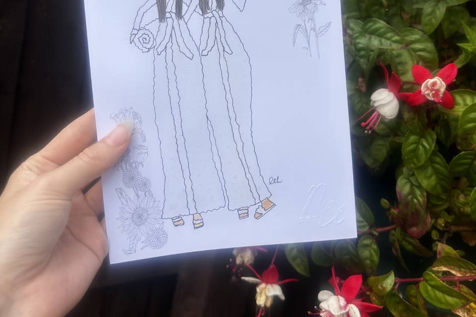 Live guest illustrations
