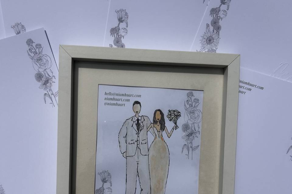 Live guest illustrations
