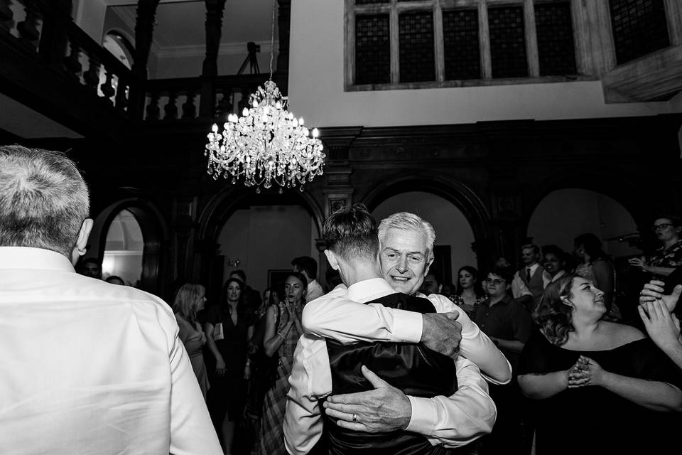 Groom and his Dad