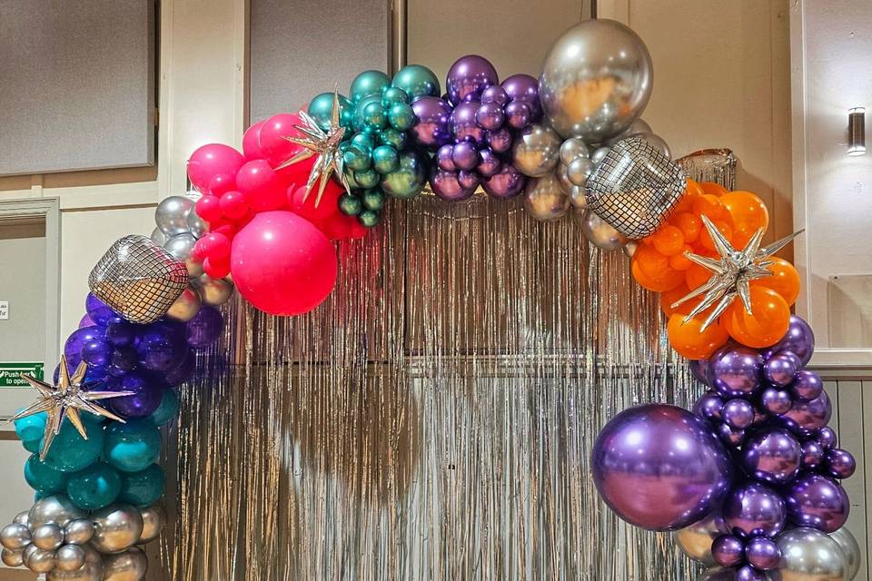 Colourful balloons