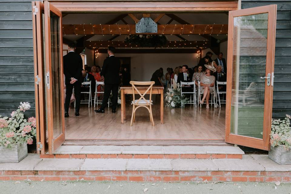 Ceremony, Oak Barn