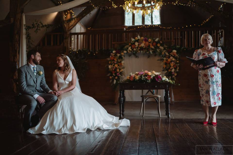 Lains Barn Wedding