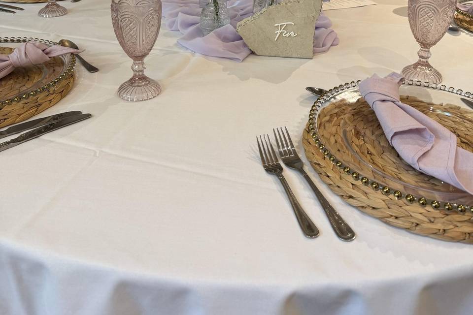 Beautiful tablescape