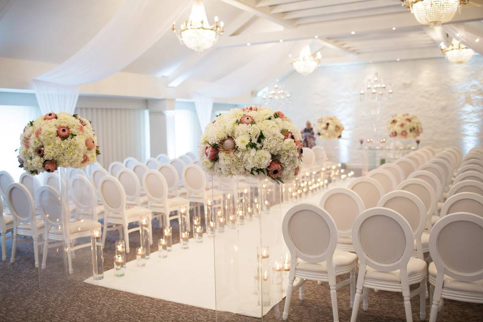 Refined ceremony space