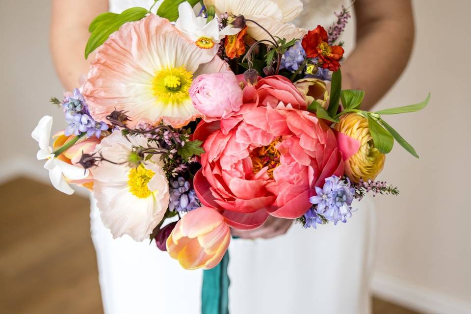 Spring colour bouquet