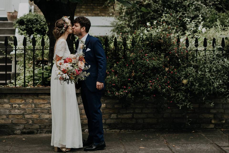 Camden pub wedding