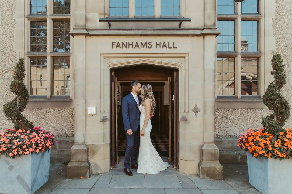 Kate & Mark- Fanhams Hall