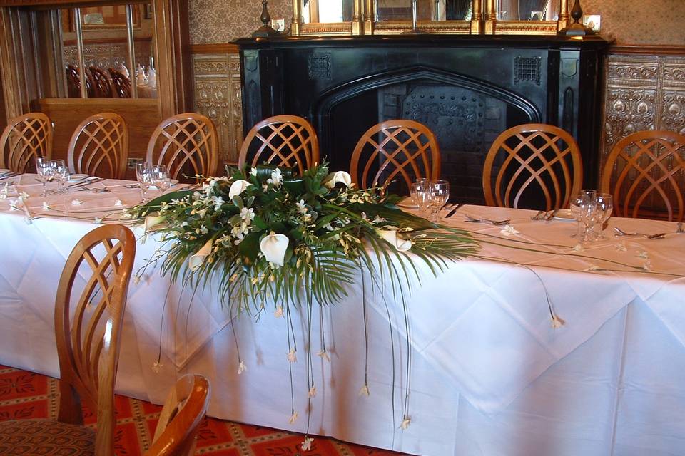 Top table flowers