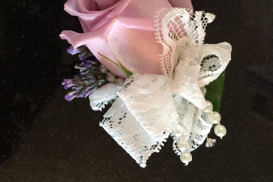 Hand tied brides bouquet