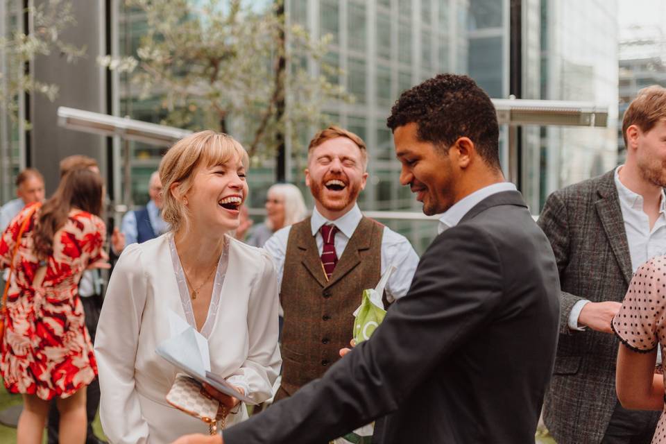 Candid photo (reception)