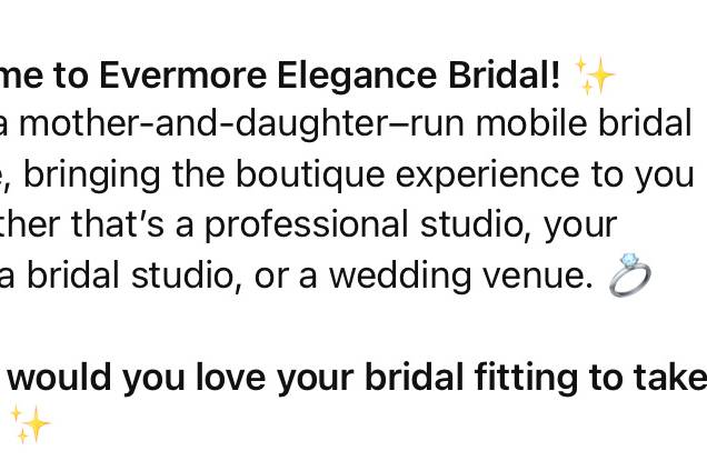 Book now for your dream dress❤