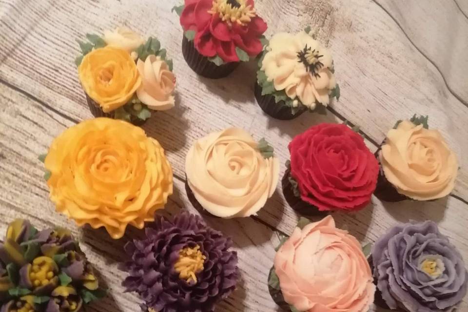 Buttercream flowers