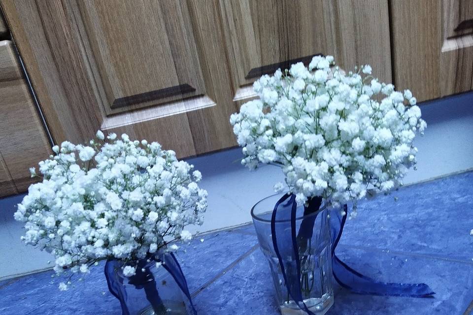 Gypsophilia bouquets