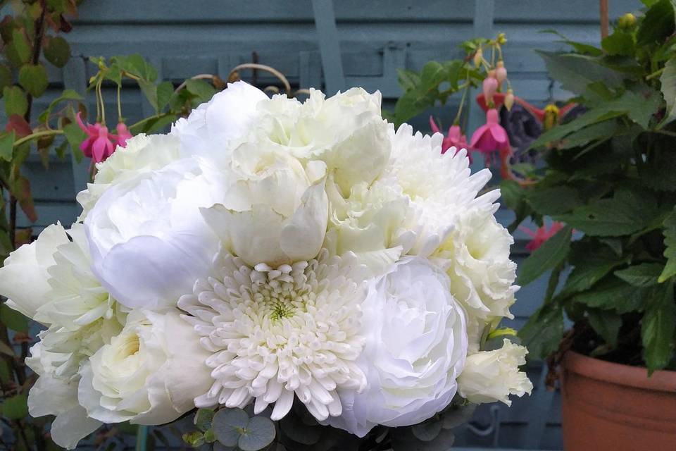 White Bridal bouquet