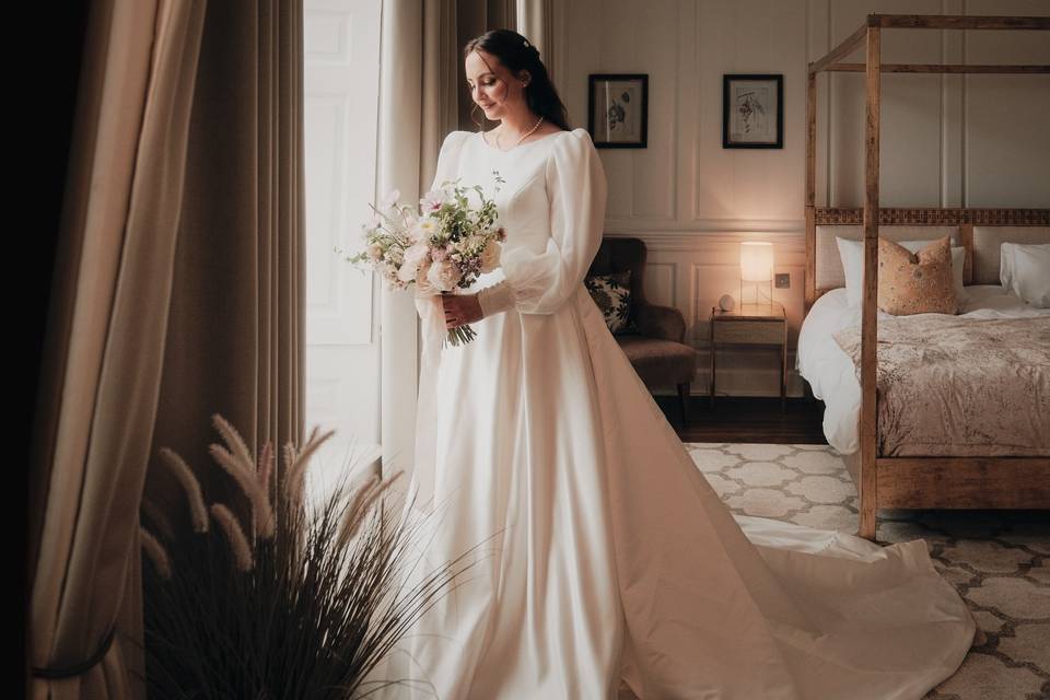 Bridal portrait