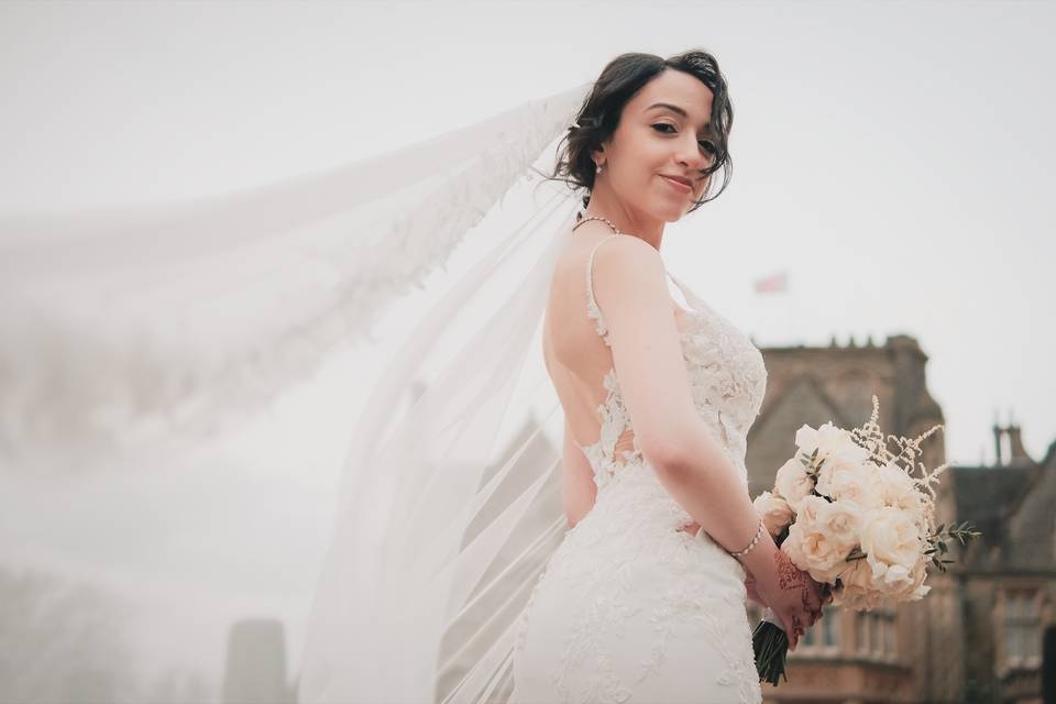 Bride veil