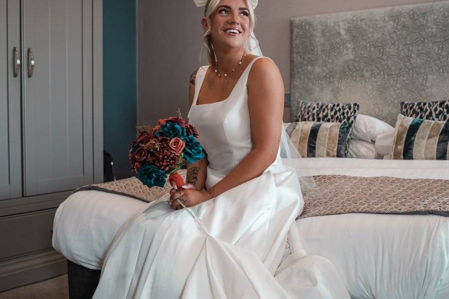 Bridal prep done