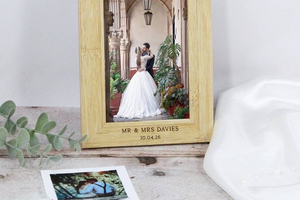 Our Wedding Day Photo Frame