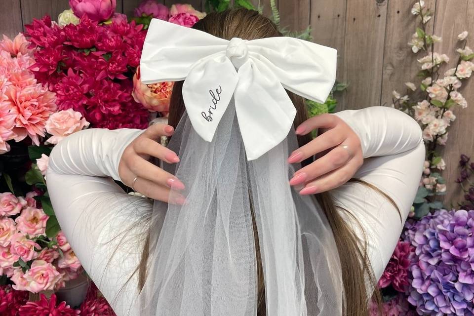 Bride Bow Veil