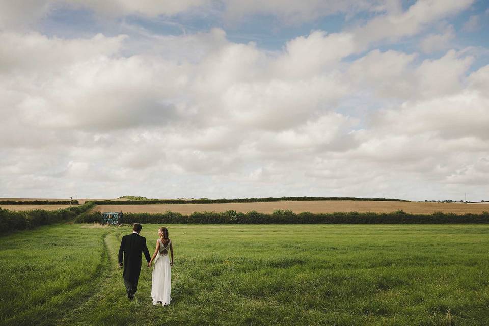 Epic landscape vows