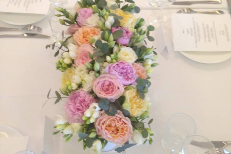 Pastel colours wedding