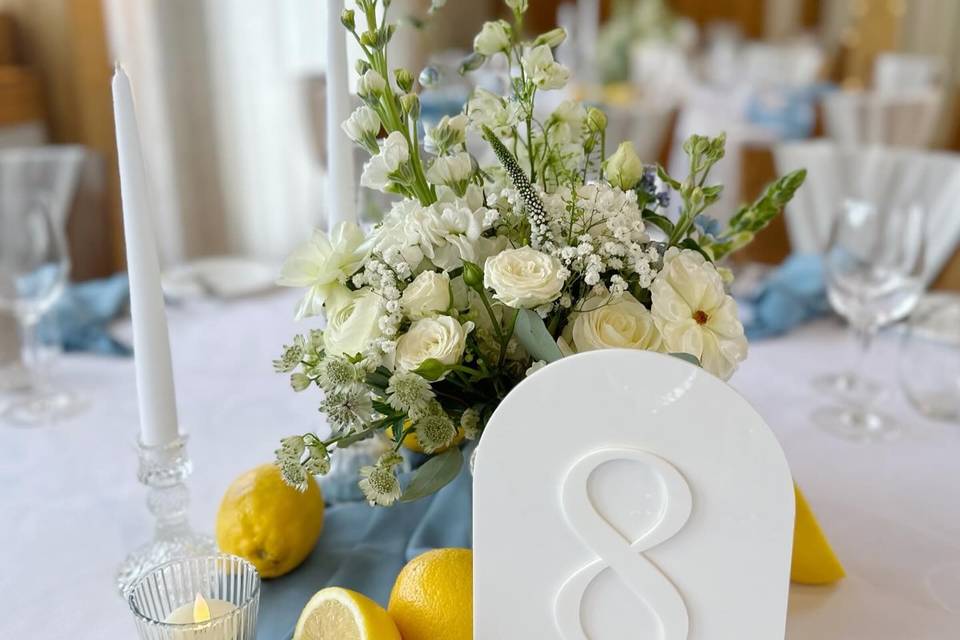 Lemon Themed Centrepiece