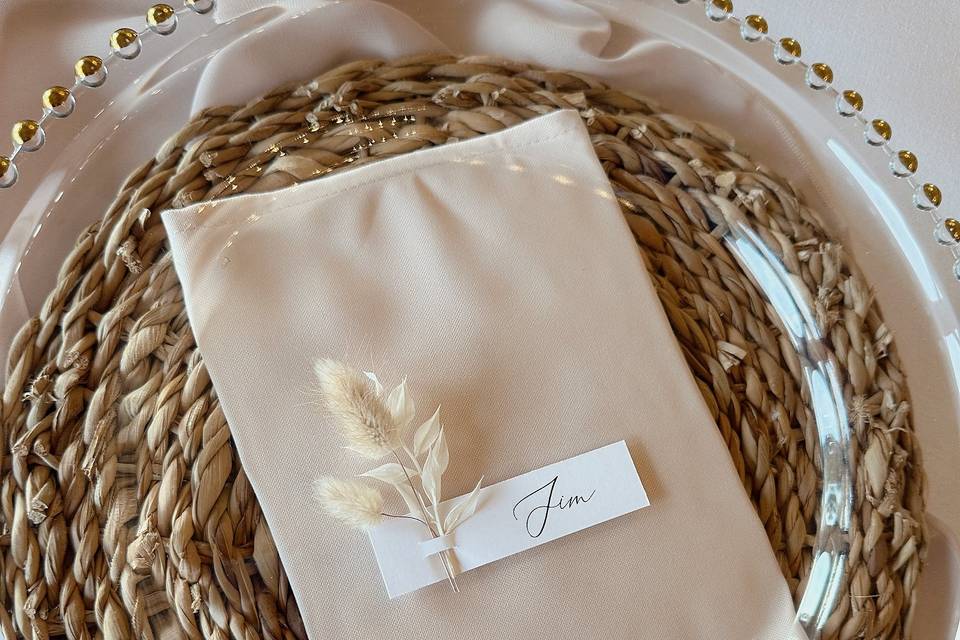 Bohemian Place Settings