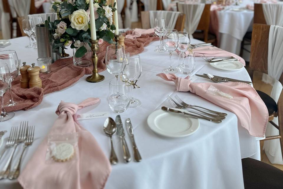 Pink Tables