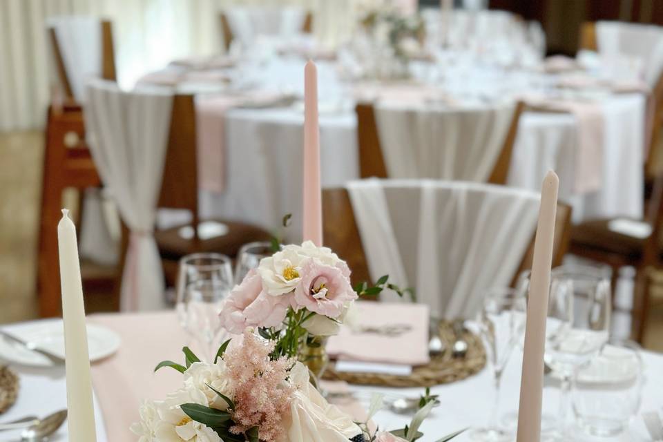 Table Centrepiece - Pink