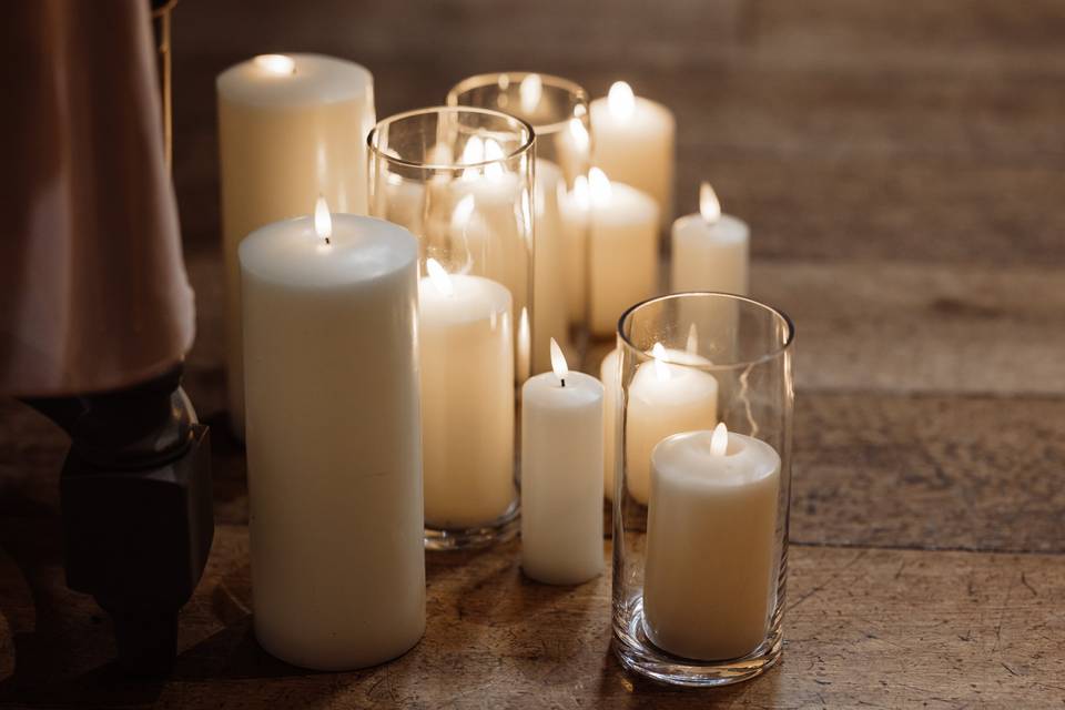 LED Pillar Candles