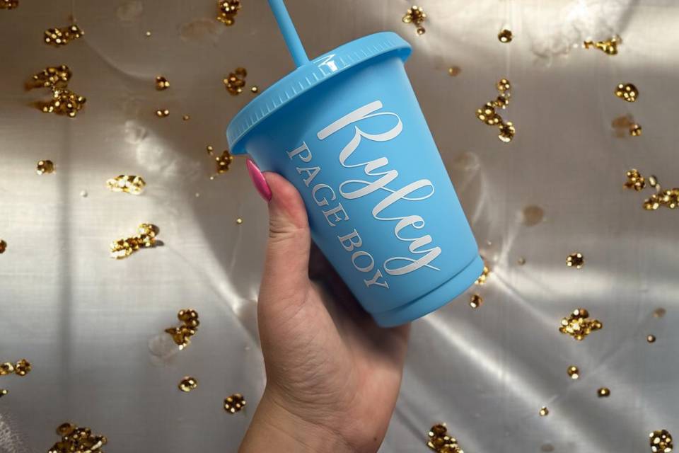 Personalised kids tumbler