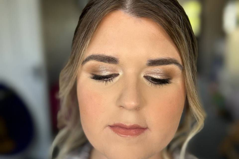 Champagne Bridal Glam