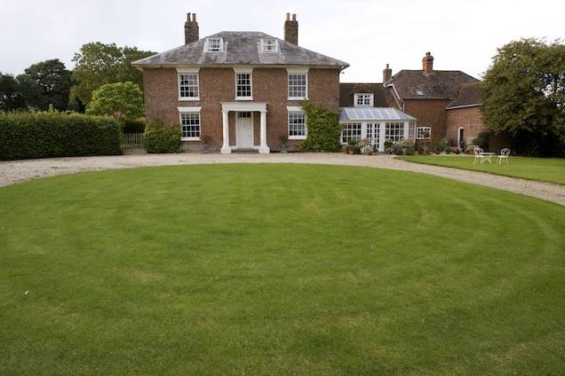 Driveway view to estate