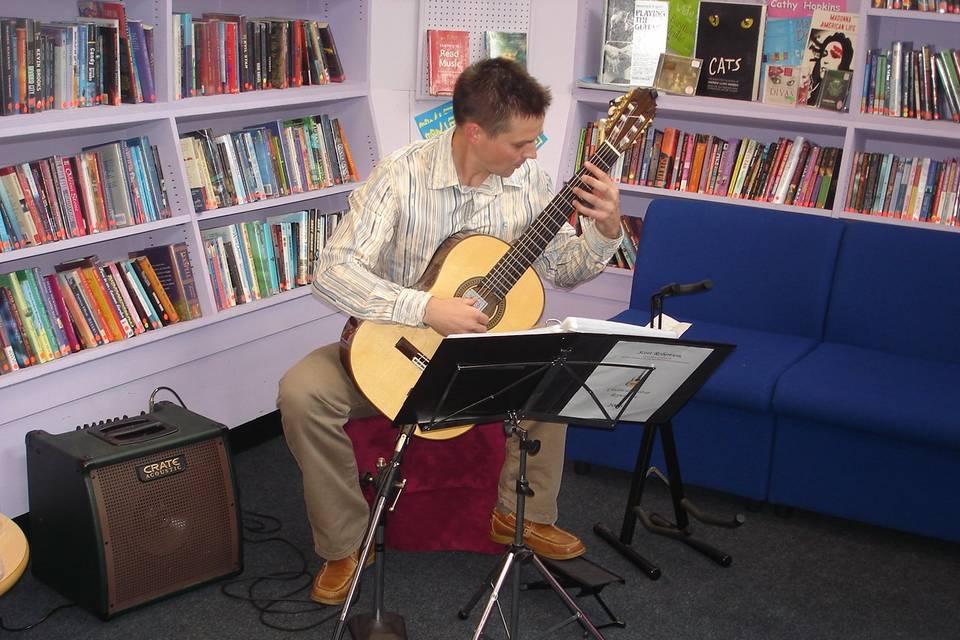 Library recital