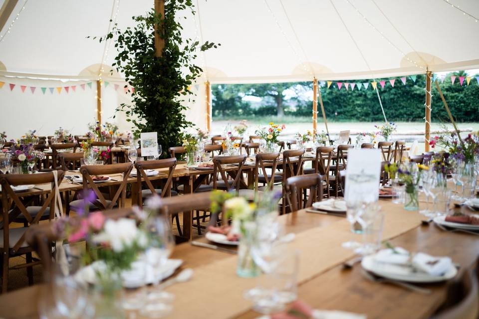 Marquee wedding