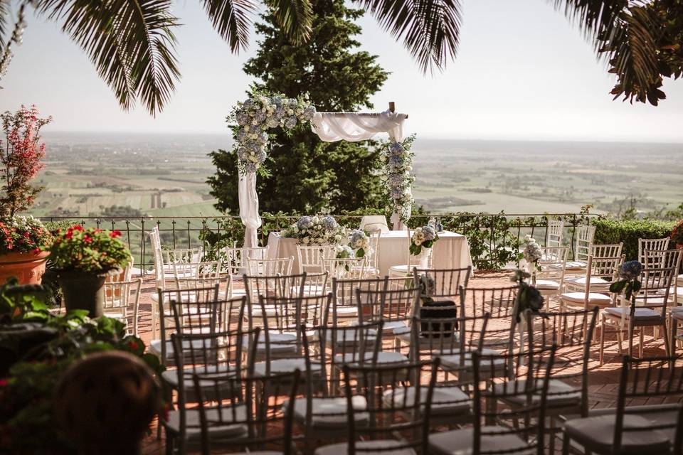 Ceremony on site