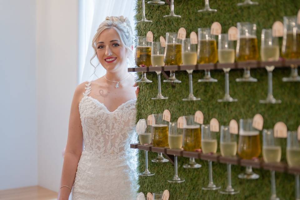 Prosecco wall